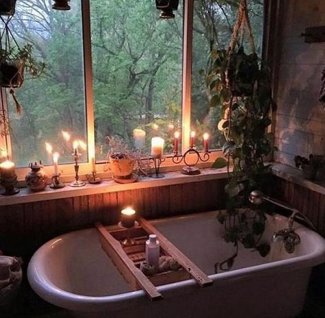 Don't try — spending a lot of time in the kitchen, baking... Boho Bathrooms, Cottagecore House, Living Bathroom, Dark Cottage Core, Cottage Core House, Boho Lifestyle, College Ideas, تصميم للمنزل العصري, Casa Vintage