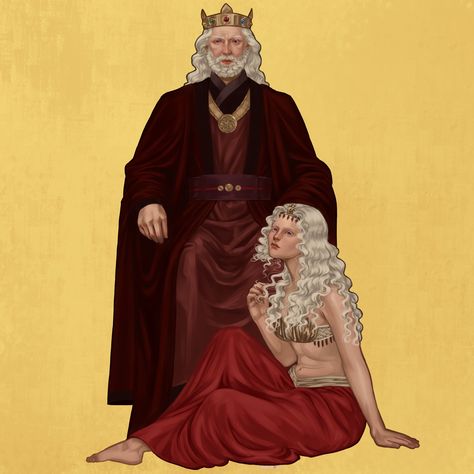 Daenerys Targaryen Cartoon, Concept Art Male, Jaehaerys Targaryen, Saera Targaryen, Game Of Thrones Artwork, George Rr Martin, Targaryen Art, Asoiaf Art, Song Of Ice And Fire