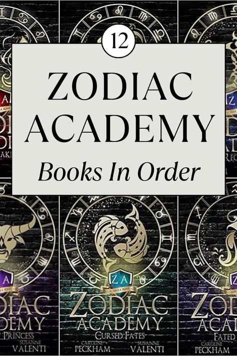 Zodiac Academy Book Series, Zodiac Academy Series, Zodiac Academy Reading Order, Zodiac Academy Characters, Zodiac Academy Book, Bully Romance Books, Zodiac Academy Fan Art, The Zodiac Academy, Book Series To Read