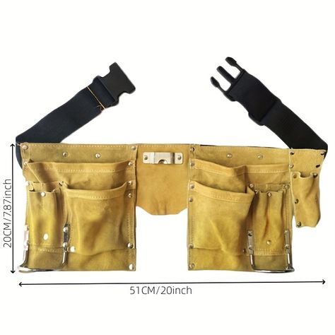 Faster shipping. Better service Electrician Tool Belt, Carpenter Tool Belt, Tool Bag Organization, Garden Tool Belt, Electrician Tool Bag, Tool Belt Pouch, Garden Tool Bag, Leather Tool Belt, Belt Storage