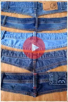 Denim Jeans Diy, Denim Jeans Recycled, Denim Bags From Jeans, Upcycled Denim Diy, Återvinna Jeans, Diy Jeans Crafts, Old Jeans Recycle, Artisanats Denim, Diy Bags Jeans