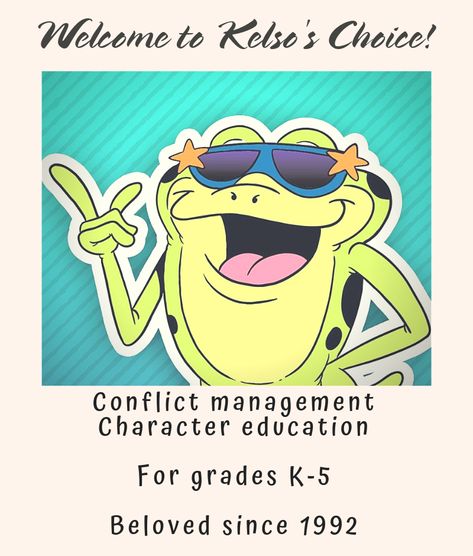 Kelso's choice- conflict resources. Including what's a little problem, what's a big problem. Kelso Choices, Lunch Club, School Site, Conflict Management, Character Education, Character Building, Conflict Resolution, School Counselor, Management Skills