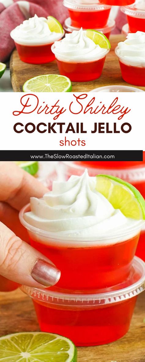 Vodka Jello Shots Recipe, Vodka Jello Shots, Holiday Jello Shots, Jello Shots Vodka, Jello Shots Recipe, Jello Pudding Shots, Dirty Shirley, Jello Mold Recipes, Jell O Shots