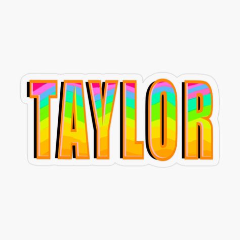 Get my art printed on awesome products. Support me at Redbubble #RBandME: https://www.redbubble.com/i/sticker/Top-10-best-personalized-name-gifts-personalised-Graffiti-Taylor-by-Artonmytee/153965212.O9UDB?asc=u Taylor Name, College Names, Holiday Gift Sets, Unique Baby Gifts, Name Stickers, Personalized Stickers, Name Gifts, Name Art, Graffiti Art