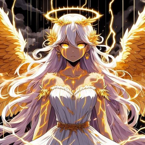 Angel Anime Female, Angel Oc Drawing, Angel Oc Female, Anime Angel Female, Deity Oc, Angel Oc Art, Fairy Tail Oc, Angel Oc, Angel Drawing