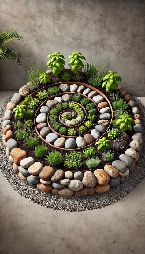 15+ Mystical Witchy Garden Ideas for a Magical Retreat 44 Camping Garden Ideas, Diy Rock Garden Ideas Landscaping, Yard Stone Ideas, Witchy Yard Ideas, Decorating With Stones, Garden Arches Ideas Backyards, Garden With Stones, Magical Garden Ideas, Witchy Backyard