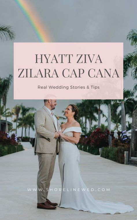 Real weddings at Hyatt Ziva & Zilara Cap Cana can be your inspiration! Get Punta Cana wedding ideas and plan a Hyatt Ziva Punta Cana wedding or Zilara Cap Cana here. Hyatt Zilara Cap Cana Wedding, Palm Wedding, Unique Destination Wedding, Punta Cana Resort, Punta Cana Wedding, Wedding Schedule, Epic Wedding, Destination Wedding Planning, Wedding Team