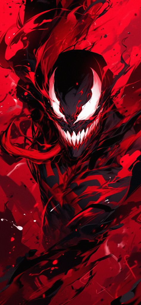 Carnage Aesthetic, Venom Pictures, Spiderman Comic Art, Carnage Marvel, Venom Art, Venom Comics, Marvel Superheroes Art, Karakter Marvel, Marvel Characters Art