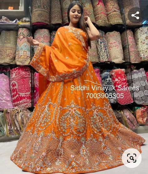 Orange Chaniya Choli, Rajasthani Dress, Rajputi Dress, Lehenga Designs Simple, Classy Suits, Choli Designs, Indian Dresses Traditional, Designer Saree Blouse Patterns, Royal Outfits