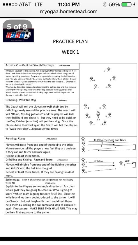 Coaching 3-5 year old soccer  http://myogaa.homestead.com/Micro_soccer_coaches_aid.pdf Coaching Kids Soccer, Soccer Practice Plans, Youth Soccer Drills, Coaching Youth Soccer, Soccer Coaching Drills, Toddler Soccer, Soccer Practice Drills, Soccer Time, Soccer Drills For Kids