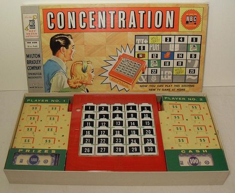 Vintage Milton Bradley Board Games | Recent Photos The Commons Getty Collection Galleries World Map App ... Concentration Games, Childhood Things, Vintage Board Games, School Reunion, Milton Bradley, Vintage Memory, Oldies But Goodies, I Remember When, Vintage Diy