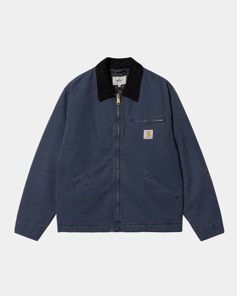 Air Force Noir, Carhartt Detroit Jacket, Detroit Jacket, Carhartt Detroit, Salopette Jeans, Air Force Blue, Carhartt Wip, T-shirt Polos, Work Pants