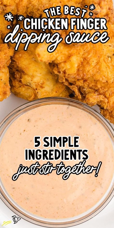 This tasty chicken finger dipping sauce is sweet and tangy. It is a delicious homemade option for dipping your chicken fingers and chicken nuggets. Chicken Nugget Sauce Recipes, Chicken Strip Sauce, Chicken Tender Dipping Sauce, Chicken Finger Dipping Sauce, Chicken Nugget Sauce, Nugget Dipping Sauce, Nugget Sauce, Chicken Wing Dipping Sauce, Chicken Nugget Dipping Sauce