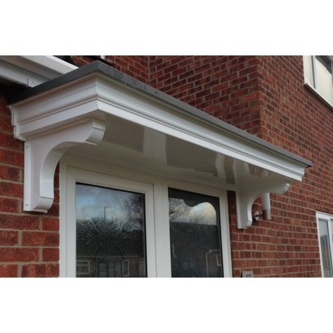 Back Door Canopy, Over Door Canopy, Door Canopies, Door Canopy Porch, Awning Over Door, Canopy Porch, Timber Front Door, Door Overhang, Front Door Canopy