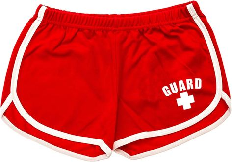 BLARIX Womens Guard Shorts (White, X-Large) | Amazon.com Lifeguard Shorts, Lifeguard Outfit, Lifeguard Costume, Lifeguard Shirt, Shorts Pattern Women, Womens Athletic Shorts, Shorts Outfits Women, Costume Outfits, Cute Shorts