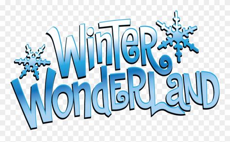 Winter Wonderland Clipart Free Printable, Winter Wonderland Clipart, Winter Wonderland Poster, Winter Logo, Fictional Places, Winter Clip Art, Winter Planner Stickers, Wonderland Decorations, Winter Wonderland Decorations