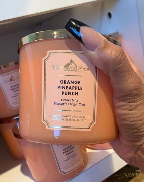 click the picture for a link to the candle 🧡🍊 #paidaffiliate Candle Pins, Candle Obsession, Pineapple Punch, Best Smelling Candles, Bath N Body Works, Bath Body Works Candles, 3 Wick Candle, Bath And Body Works Perfume, Room Scents