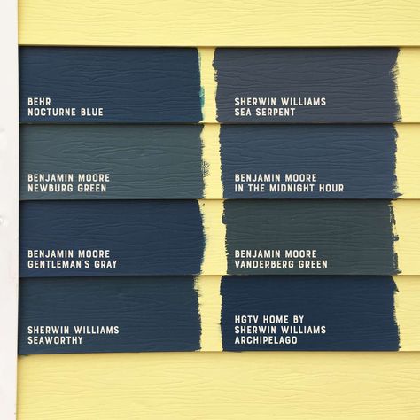 Dark Teal Paint Color, Dark Teal Paint, Teal Paint Color, Cottage Colours, Dark Blue Houses, Teal Paint Colors, Teal House, Ohio House, Teal Paint