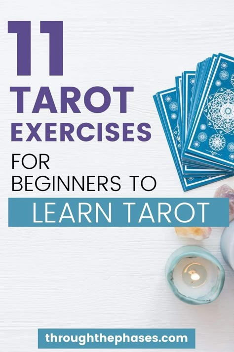 tarot practice exercises 1 Tarot Practice, Memorization Techniques, Kartu Tarot, Tarot Reading Spreads, Tarot Interpretation, Learn Tarot, Tarot Cards For Beginners, Exercises For Beginners, Learning Tarot Cards