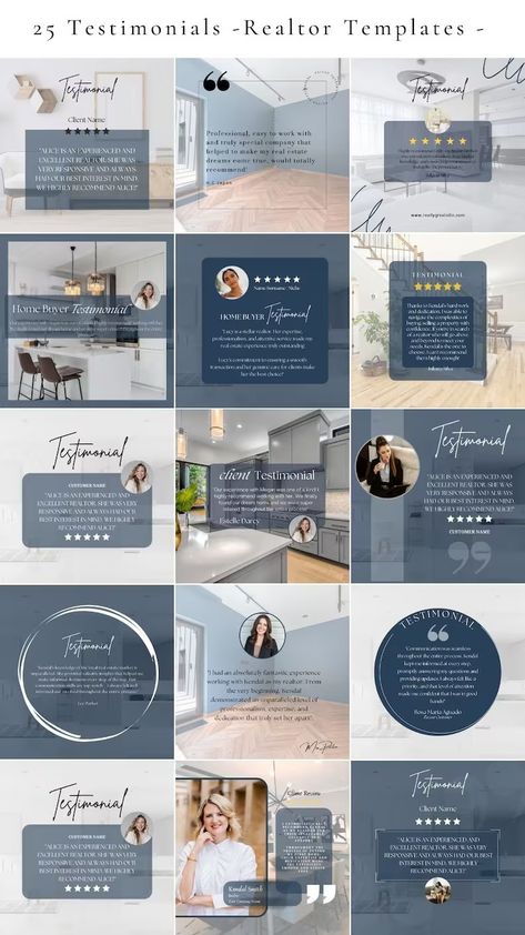 Client Testimonial Post Navy Blue Realtor Instagram Post Real Estate Client Review Templates Real Estate Social Media Post Real Estate Post - Etsy UK Realtor Instagram Feed, Realtor Instagram Post Ideas, Real Estate Graphic Design Social Media, Real Estate Posts For Instagram, Real Estate Content Social Media, Realtor Posts Social Media, Hotel Social Media Post, Real Estate Instagram Posts Ideas, Testimonial Social Media Post