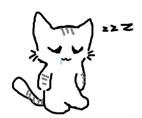 zzz mimimimimimi zzzzz mimimimimimimimi :3 sleepy kitty sleeps!!