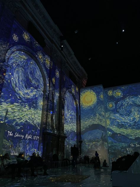 Van Gogh Live Experience, Van Gogh Experience, Loving Vincent, فنسنت فان جوخ, Van Gogh Exhibition, Invisible String, Dream Things, Arte Van Gogh, String Theory