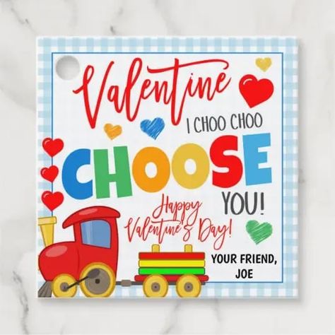 Train Valentine, Valentine Party Invitations, Valentine Party Favors, Valentines Gift Tags, Valentine Treats, Party Favor Tags, Valentines Party, Valentine Day Crafts, Valentines Day Party