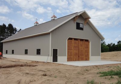 Pole Barn Builders, Metal Pole Barns, Pole Barn Construction, Pole Barn Designs, Pole Barn Plans, Pole Barn Garage, Barn Builders, Building A Pole Barn, Barn Homes Floor Plans