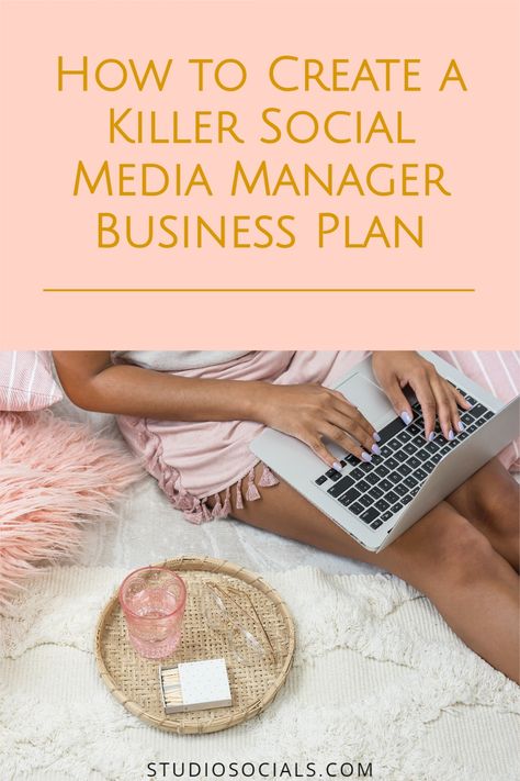 Are you looking to start a social media management business? This guide will walk you through the steps necessary to create a rock-solid social media manager business plan that will help you succeed. From setting goals and determining your target market, to estimating your expenses and projecting your profits, we've got you covered! So what are you waiting for? Start planning today! Social media manager business plan, social media management business plan, social media tips, work from home jobs. Starting A Social Media Marketing Business, Starting A Social Media Business, How To Start A Social Media Business, How To Market Your Business Social Media, Social Media Manager Pricing, Social Media Strategy Marketing Plan, Social Marketing Strategy, Woman Successful, Social Media Plan