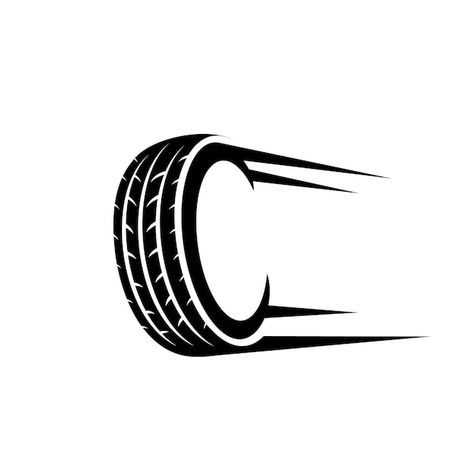 Tire logo design. vector illustration bl... | Premium Vector #Freepik #vector #tire-logo #tyre-logo #wheel-logo #car-tyre Tire Logo Design, Tire Icon, Tire Vector, Creative Photography Logo, Fast Logo, Garage Logo, Car Logo Design, Automotive Logo Design, Icon Template