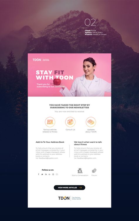 Beautiful Stunning Newsletters & E-mailers Designs on Behance Mailchimp Design Inspiration, E-mail Template Design, E Mailer Design, Email Template Design Creative, Creative Mailer Design, Emailer Design Layout, Creative Newsletter Design, Email Template Design Inspiration, Mailers Design