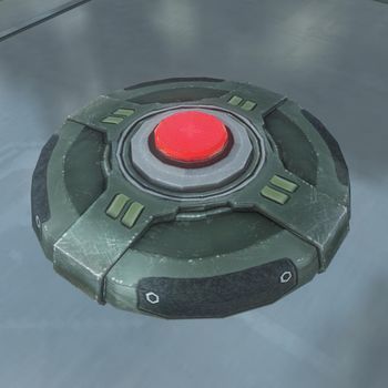 Landmine | Halo Alpha | FANDOM powered by Wikia Halo 2 Anniversary, 2 Anniversary, Jet Fighter Pilot, Land Mine, Sci Fi Props, Halo Reach, Halo 2, Halo 4, Protect Family