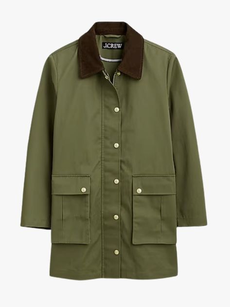 Barn Jackets For Women, Barn Coat, Barn Jacket, Olive Green Jacket, Fashion Sites, Field Jacket, Women's Coats & Jackets, Waxed Cotton, Utility Jacket