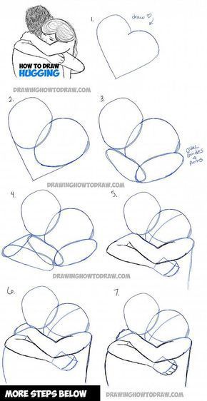 How to Draw Two People Hugging : Drawing Hugs Step by Step Drawing Tutorial - How to Draw Step by Step...  http://xn--80aapluetq5f.xn--p1acf/2017/01/13/how-to-draw-two-people-hugging-drawing-hugs-step-by-step-drawing-tutorial-how-to-draw-step-by-step-drawing-tutorials/ Hugging Drawing, People Hugging, Art Du Croquis, Drawing Instructions, Desen Realist, Acrylic Painting Diy, How To Draw Steps, Drawing Tutorials For Beginners, Drawing Eyes