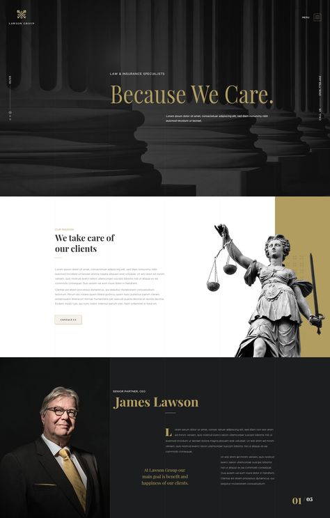 Law Web, Lawyer Website Design, Law Firm Website Design, Lawyer Website, Layout Site, Creative Web Design, Web Design Trends, Web Layout Design, Web Layout