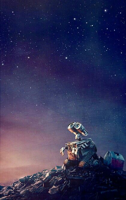 Wall-E wallpaper Disney Amor, Pixar Films, Images Disney, Film Anime, Art Disney, Arte Disney, Wall E, Pixar Movies, Disney Dream