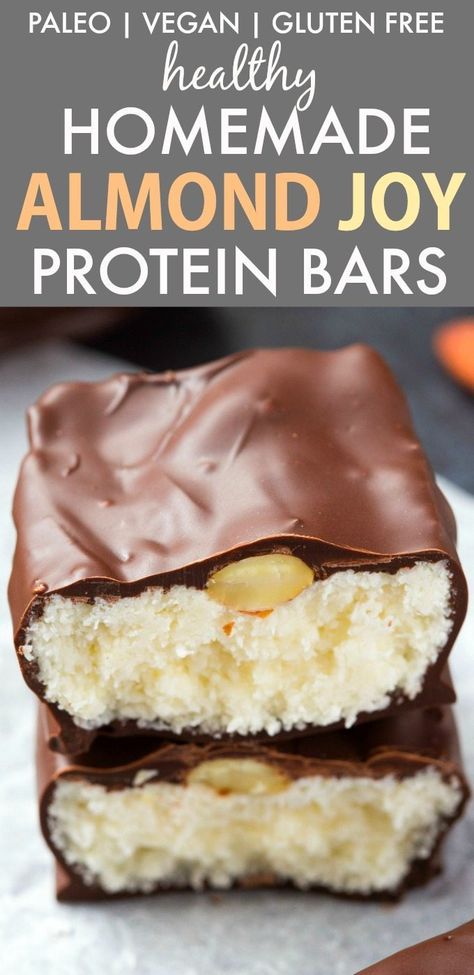 Homemade Almond Joy, Almond Joy Candy Bars, Almond Joy Candy, Almond Joy Bars, Paleo Gluten Free Recipes, Candy Recipes Homemade, Almond Joy, Homemade Candies, Candy Bars