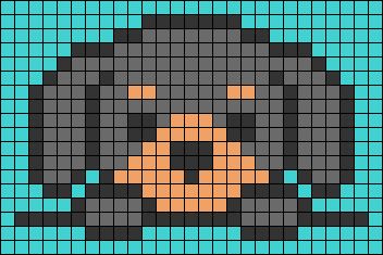 Dog Pixel Art 32x32, Dachshund Pixel Art, Pixel Dog Art, Pixel Art Chien, Puppy Pixel Art, Pixel Art Cute Animals, Cute Pixel Art Easy, Pixel Art Dog, Dog Pixel Art