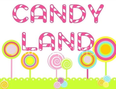 Candyland Signs-Printable Candyland Diy, Candyland Party Theme, Candyland Theme, Candy Land Birthday Party, Spring Carnival, Candyland Birthday, Candyland Party, Candy Theme, Candy Land Theme