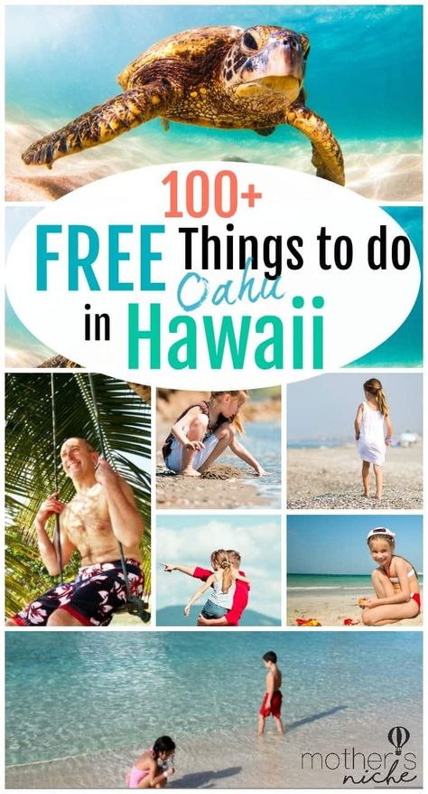 Best of Oahu: 103 Free Things to Do in Oahu Hawaii Hawaii Trip Planning, Things To Do In Oahu, Oahu Vacation, Hawaii Things To Do, Things To Do In Hawaii, Oahu Travel, Hawaii Travel Guide, Visit Hawaii, Hawaii Honeymoon