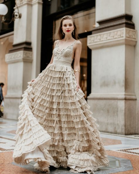 ⚜️ Welcome to the boho-luxe bridal world by @atelierzolotas ��•shot in Milano by @valen__tiny • ⚜️ Featuring the: #ioviweddingdress #ijuniaweddingdress (opulence version) #tenaidaweddingdress Gold Jewelry by @thallojewelry #boholuxewedding #bohochicbride #bohochicweddingdress #keepcalmthisishandmade #atelierzolotas Boho Chic Bride, Boho Chic Wedding Dress, Boho Luxe, Boho Chic, Bridal Dresses, Gold Jewelry, Dresses, Gold