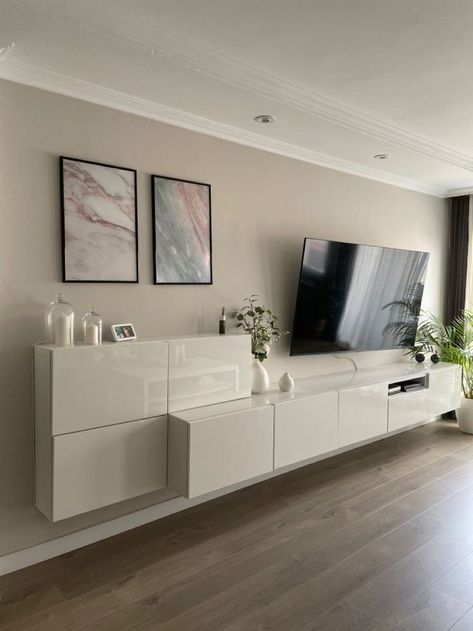 Ideas Salones Comedor Ikea, Ikea Besta Entertainment Center, Muebles Tv Ikea, Ikea Tv Besta, Ikea Besta Fireplace, Living Room Besta Ikea, Bestå Living Room Ideas, Ikea Besta Kitchen, Besta Ikea Living Room Tv Walls