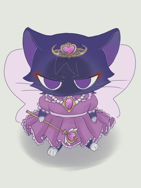 Kuromi Scaramouche, Zzz Character, Scarameow Plushie, Scaramouche Cat, Miku Hatsune Chibi, Ayyy Lmao, Wanderer Art, Silly Cats Pictures, He Makes Me Happy