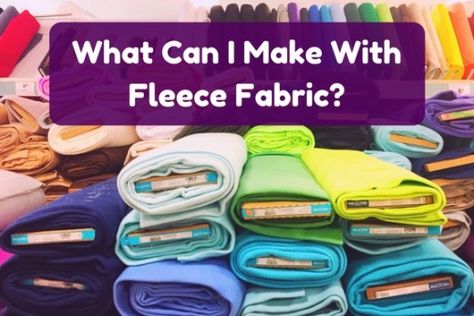 Fleece is an incredibly versatile material you can use for craft projects. Engage your creative side with these DIY project ideas for kids, teenagers, and adults! Fleece Sewing Projects, Fleece Crafts, Fleece Projects, No Sew Fleece Blanket, Diy Project Ideas, Fleece Patterns, Sewing Fleece, Fleece Scarf, Kids Fleece