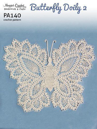 Butterfly Doily, Crochet Butterfly Pattern, Crochet Dollies, Confection Au Crochet, Crochet Butterfly, Crochet Vintage, Crochet Simple, Crochet Doily Patterns, Crochet Design