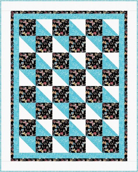 Charm Pack Quilt Patterns, Quilt Blocks Easy, Charm Pack Quilt, Lap Quilt Patterns, Quilting Designs Patterns, Quick Quilt, Scrappy Quilt Patterns, Quilt Sewing Patterns, Quilt Block Patterns Free