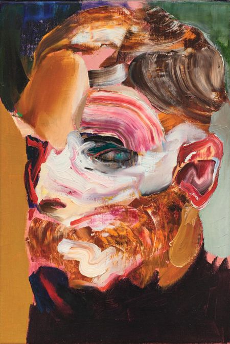 Adrian Ghenie’s Self-Portrait in 1945 | Sotheby's Socrates Philosophy, Adrian Ghenie, L'art Du Portrait, Portraiture Art, Socrates, Art Et Illustration, Museum Of Contemporary Art, Abstract Portrait, Post Modern