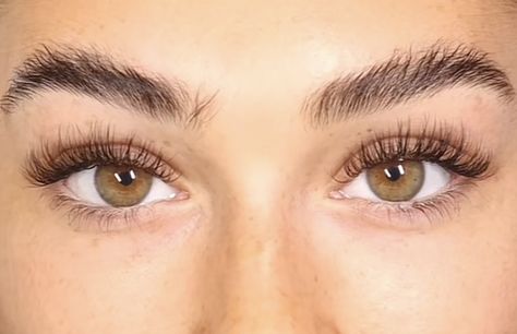 Longer Lashes Aesthetic, Natural Lash Extensions Downturned Eyes, Natural Fluffy Lashes, Natural Open Eye Lash Extensions, Long Classic Lashes, Downturned Eye Lash Extension, Natural Looking Eyelashes, Round Eye Eyelash Extensions, Almond Eye Eyelash Extensions