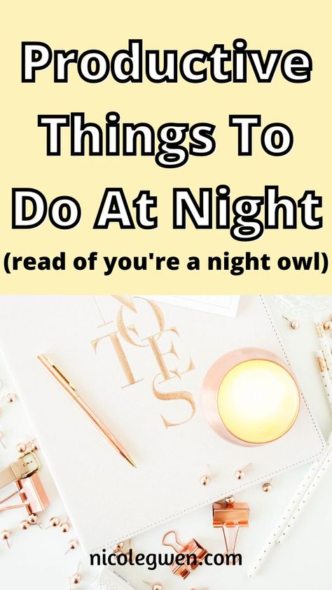 productive things to do late at night Not A Morning Person, Productivity Quotes, Things To Do At Home, Productive Morning, Productive Things To Do, Boring Life, Be Productive, Healthy Lifestyle Motivation, Morning Person