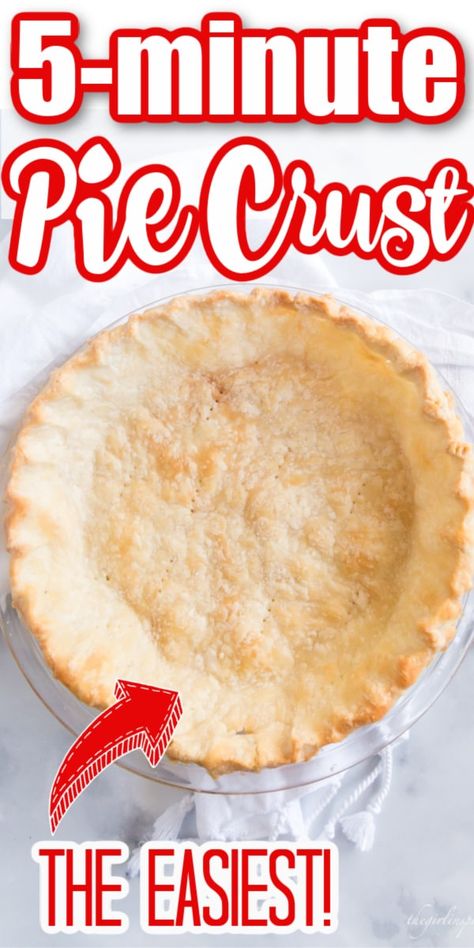 Pie Crust Recipe Using Oil, Pie Crust With Shortening, Dairy Free Pie Crust, Double Pie Crust Recipe, Oil Pie Crust, Best Pie Crust Recipe, Grandma Pie, Dessert Pies, Flaky Pie Crust Recipe